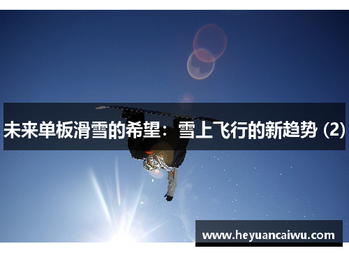 未来单板滑雪的希望：雪上飞行的新趋势 (2)